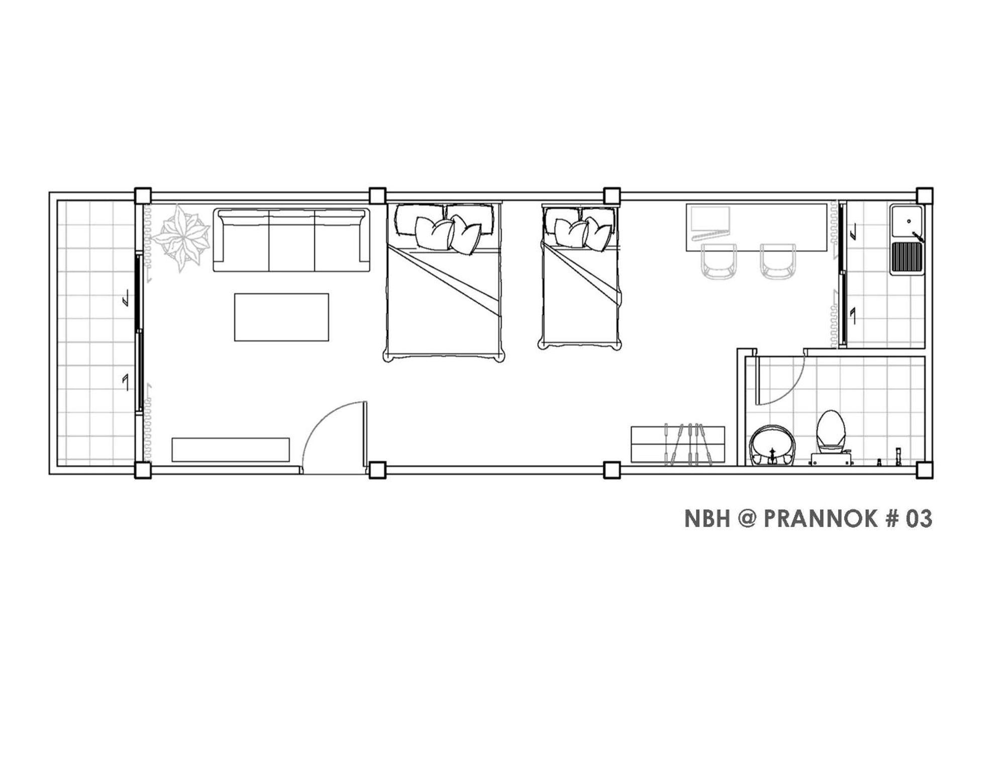 Nbh.@ Prannok Appartement Bangkok Buitenkant foto